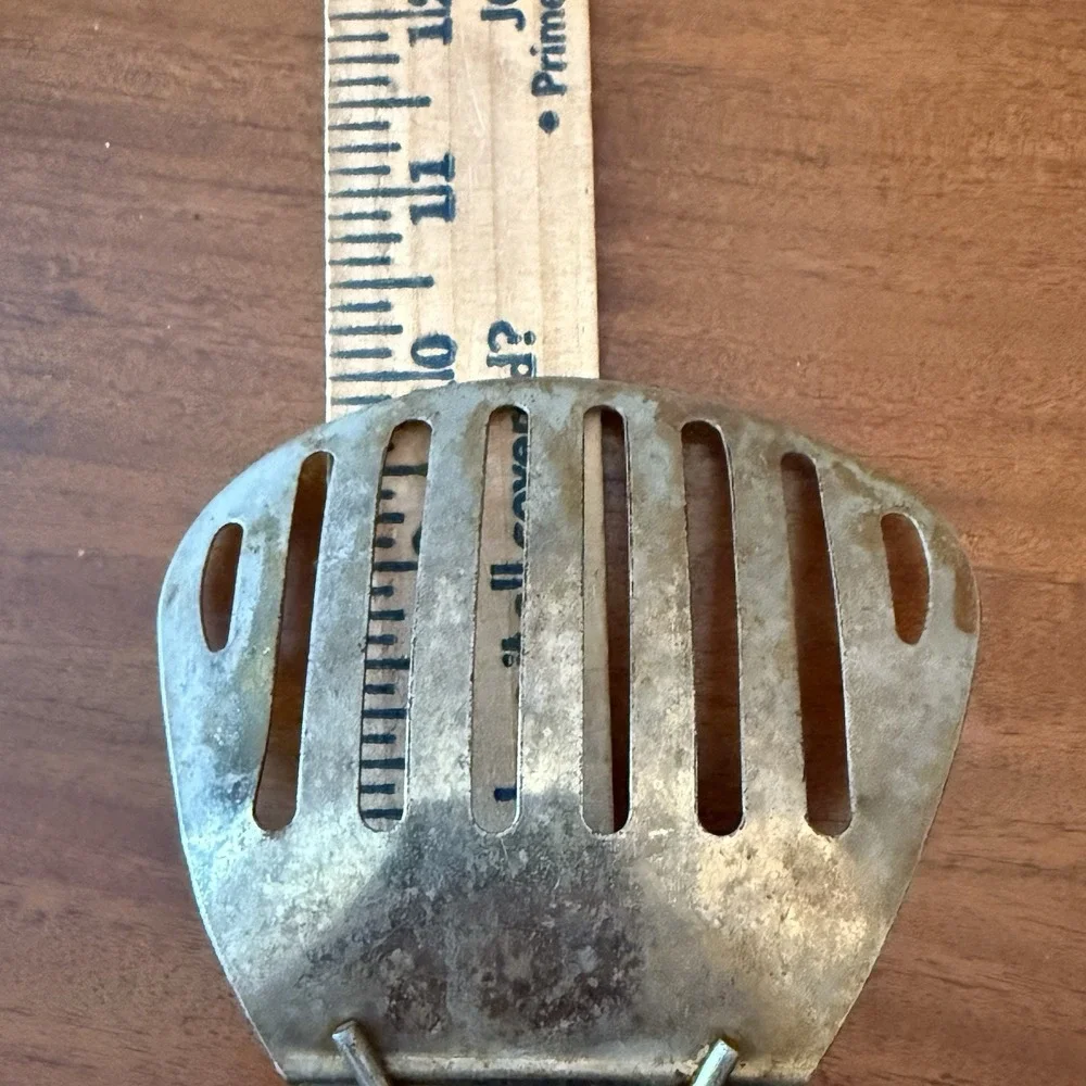 Vintage Wire Handle Slotted Turner Spatula — 10